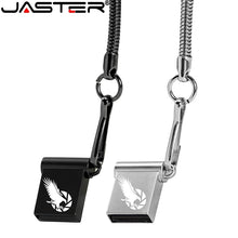 Load image into Gallery viewer, JASTER Mini USB 2.0 32GB 64GB Real capaciteit usb flash drive 128GB pendrive 16GB 8GB pen drive u disk flash memory stick
