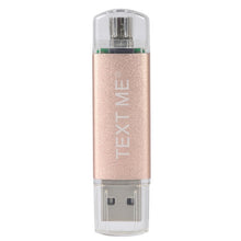 Load image into Gallery viewer, TEXT ME creative OTG usb 2.0 64GB USB flash drive pen drive 4GB 8GB 16GB 32GB memory Stick

