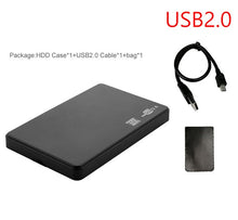 Load image into Gallery viewer, UTHAI T22 2.5&quot; SATA to USB3.0 HDD Enclosure Mobile Hard Drive Case for SSD External Storage HDD Box With USB3.0/2.0 Cable ABS
