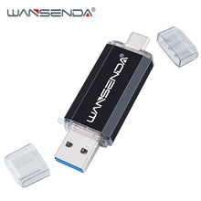 Load image into Gallery viewer, Hotsale WANSENDA OTG USB Flash Drive Type C Pen Drive 512GB 256GB 128GB 64GB 32GB 16GB USB Stick 3.0 Pendrive for Type-C Device
